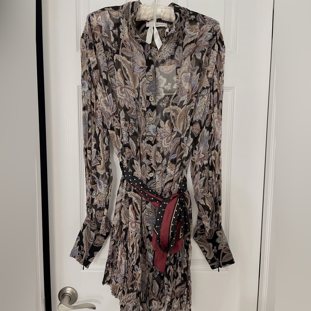 Zimmermann Ladybeetle Lantern Mini Dress - Picture 2 of 16